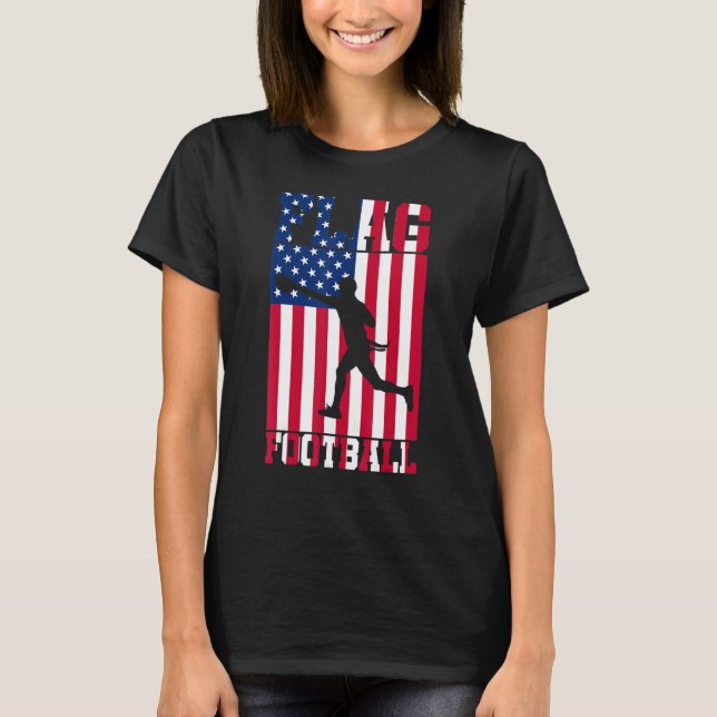 Camiseta Futebol americano Mulheres Meninas (Frente)