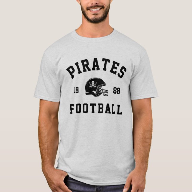 Camiseta Futebol Americano Pirates  (Frente)