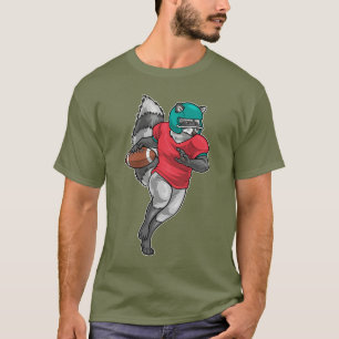 Camiseta Futebol americano Racoon