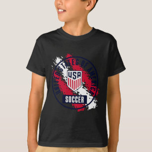 Camiseta Futebol Americano Retro Pintura Cinza Usmnt Oficia