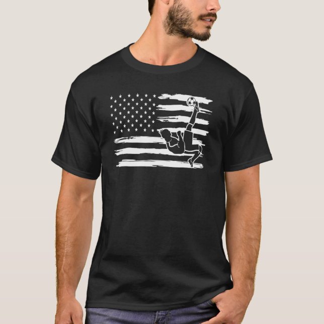 Camiseta Futebol Americano Sinalizador de Soccer (Frente)