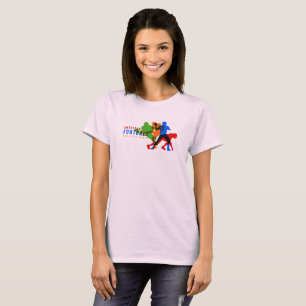 Camiseta Futebol americano T-Shirt de uso feminino