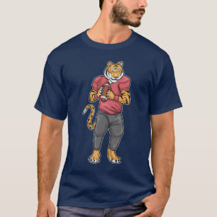 Camiseta Futebol Americano Tigre