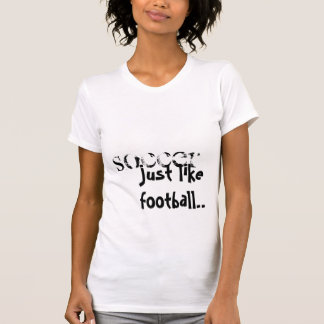 Camiseta FUTEBOL, apenas como o futebol.