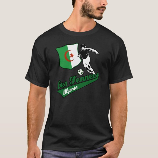 Camiseta Futebol argelino (Frente)