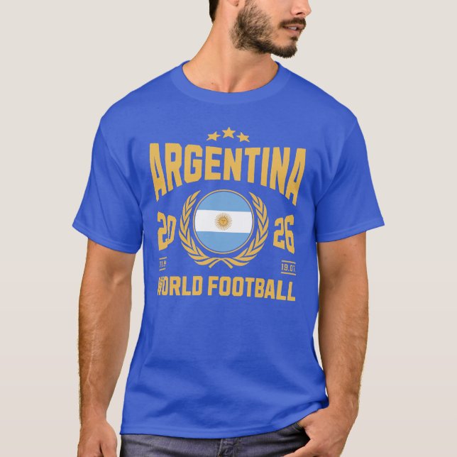 Camiseta Futebol Argentino 2026 (Frente)