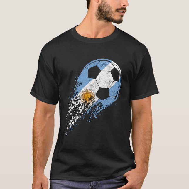 Camiseta Futebol argentino Bandeira do Orgulho de Bandeiras (Frente)