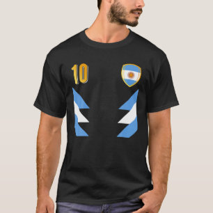 Camiseta Futebol argentino futebol argentino retrô 10 de ju