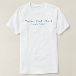 Camiseta Futebol Argentino La Albiceleste Vintage Distress