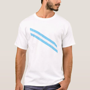 Camiseta Futebol argentino número 7 jogador argentino