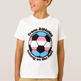 Camiseta Futebol atletas trans