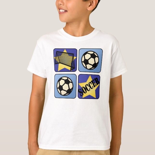 Camiseta Futebol Azul (Frente)