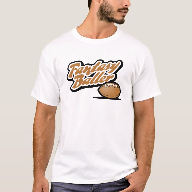 Camiseta Futebol Baller da fantasia (Frente)