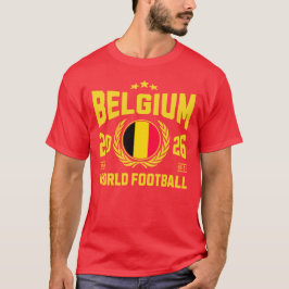 Camiseta Futebol Belga 2026