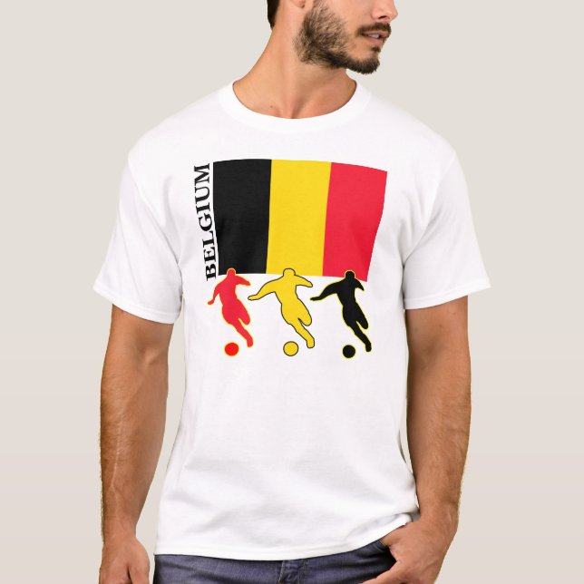 Camiseta Futebol Bélgica (Frente)