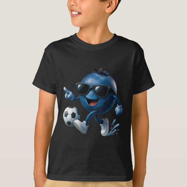 Camiseta Futebol Blueberry  (Frente)