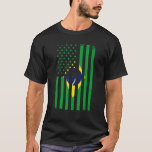Camiseta Futebol Brasil - Bandeira do Brasil