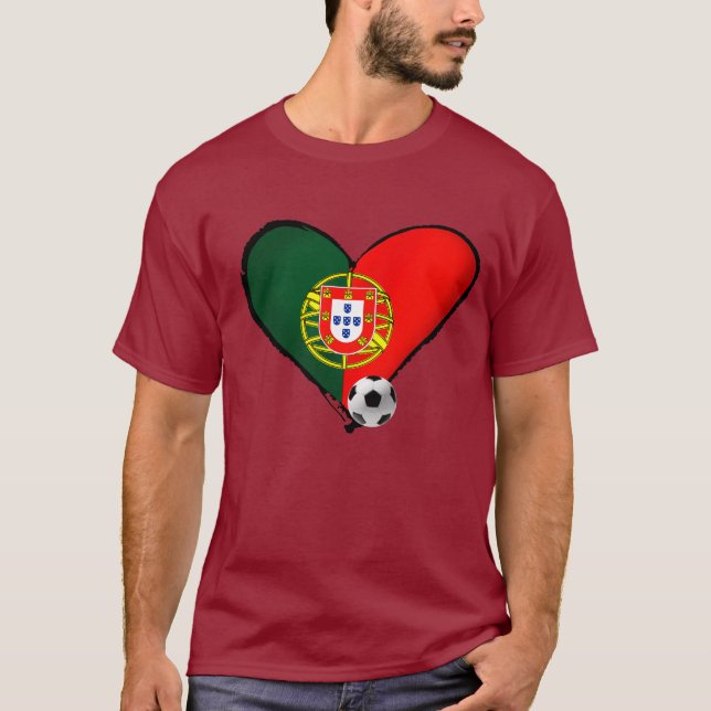Camiseta Futebol Brasil Portugal 2014 Brasil Copo faz Mundo (Frente)