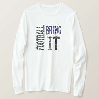 Camiseta Futebol Bring It (azul)