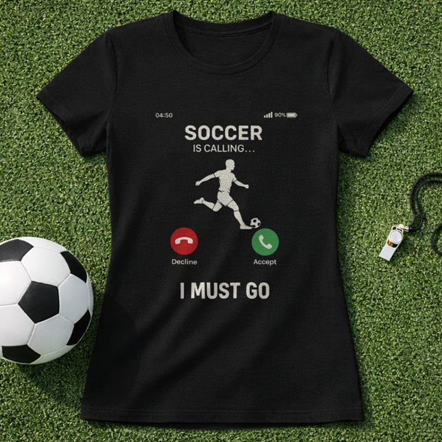Camiseta Futebol Chamando Dia de Jogo (Criador carregado)