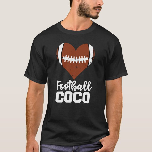 Camiseta Futebol Coco Heart Grandma Coco (Frente)