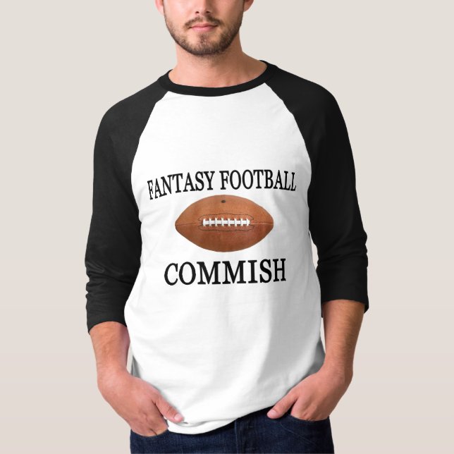 Camiseta Futebol Commish da fantasia (Frente)