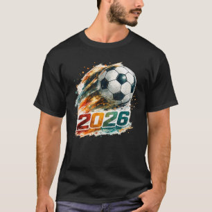 Camiseta Futebol - Copa do Mundo 2026