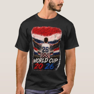 Camiseta Futebol - Copa do Mundo 2026 Croácia
