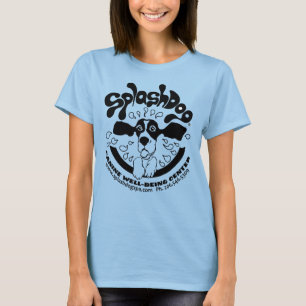 Camiseta Futebol corajoso T do logotipo de B/W grande