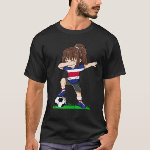 Camiseta Futebol Costa Rica Jersey Bandeira Mulheres de Fut