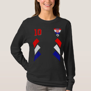 Camiseta Futebol croata - futebol croata - futebol Croácia 