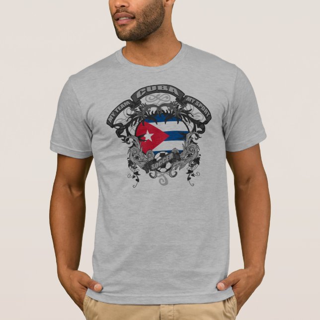 Camiseta Futebol Cuba (Frente)