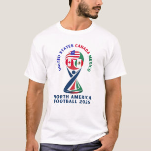 Camiseta Futebol da América do Norte 2026 – EUA Canadá Méxi