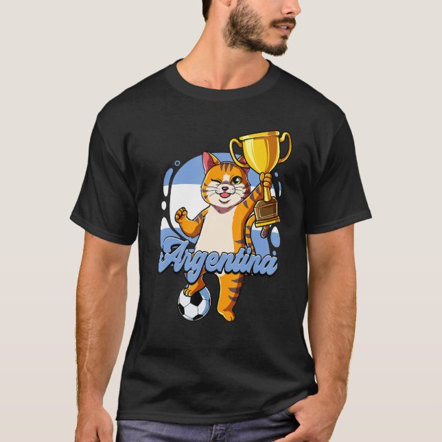 Camiseta Futebol da Argentina 1 (Frente)