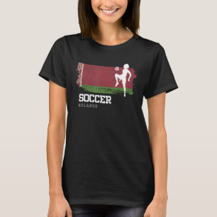 Camiseta Futebol da Bielorrússia Bandeira Futebol feminino