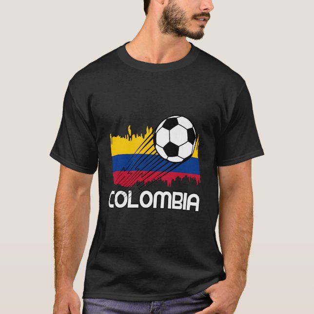 Camiseta Futebol da Colômbia (Frente)