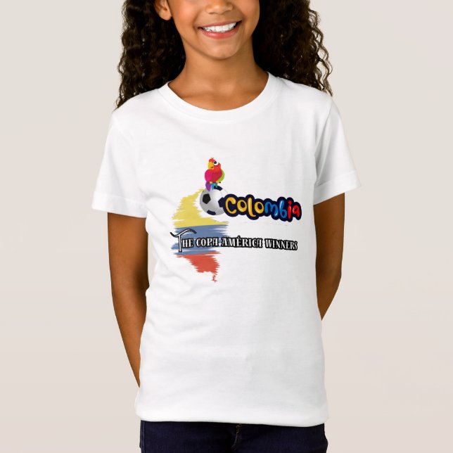 Camiseta Futebol da Colômbia (Frente)
