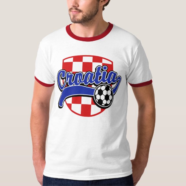 Camiseta Futebol da Croácia (Frente)