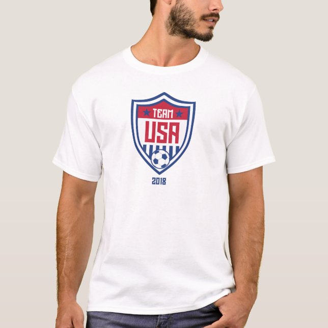 Camiseta Futebol da equipa nacional do futebol dos 2018 (Frente)