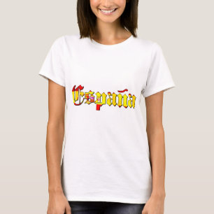 Camiseta Futebol da espanha
