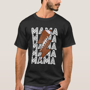 Camiseta Futebol da mamãe orgulha-se do Dia de as mães desp