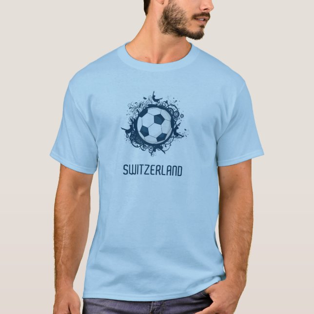 Camiseta Futebol da suiça (Frente)