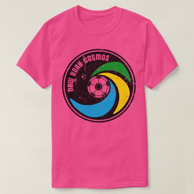 Camiseta Futebol de 1971 do Cosmos, Nova Iorque (Frente do Design)