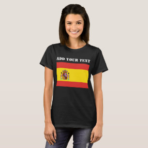 Camiseta Futebol de 2022 - espanha Flag World Cup