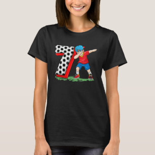 Camiseta Futebol de Aniversário de 7 pensou Festa de aniver