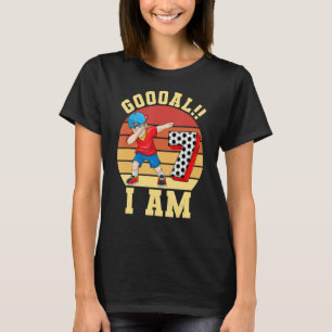 Camiseta Futebol de Aniversário de 7 pensou Festa de aniver