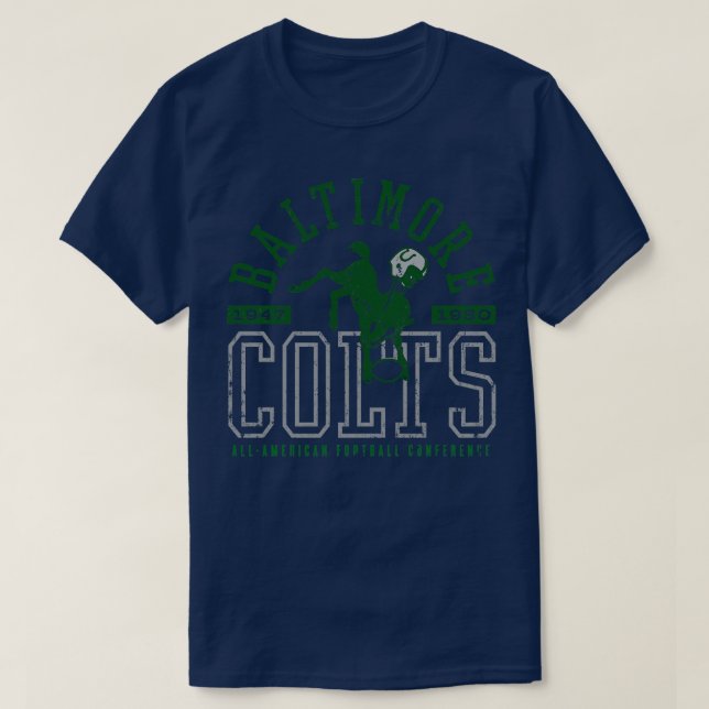 Camiseta Futebol de Baltimore Colts (Frente do Design)