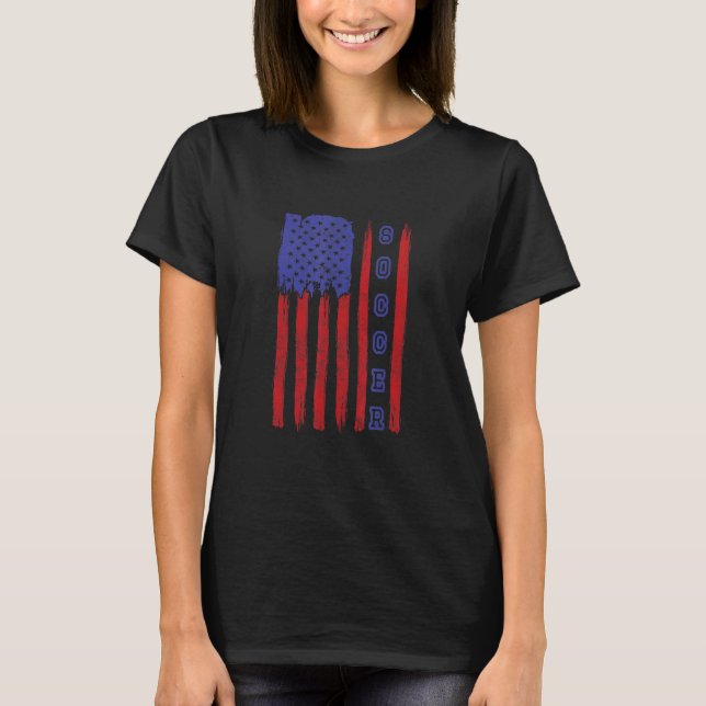 Camiseta Futebol de bandeira americano (Frente)