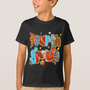 Camiseta Futebol de basquetebol do quarto ano B