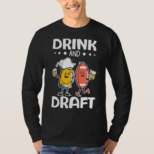 Camiseta Futebol De Beer Fantasy Dramático E Rascunho (Frente)